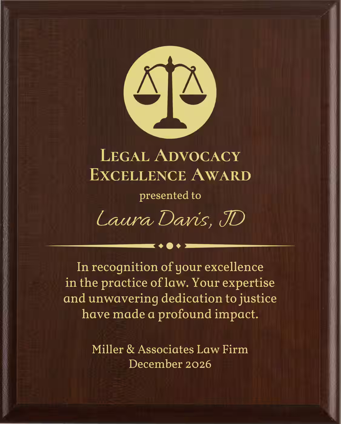Best Lawyer Award