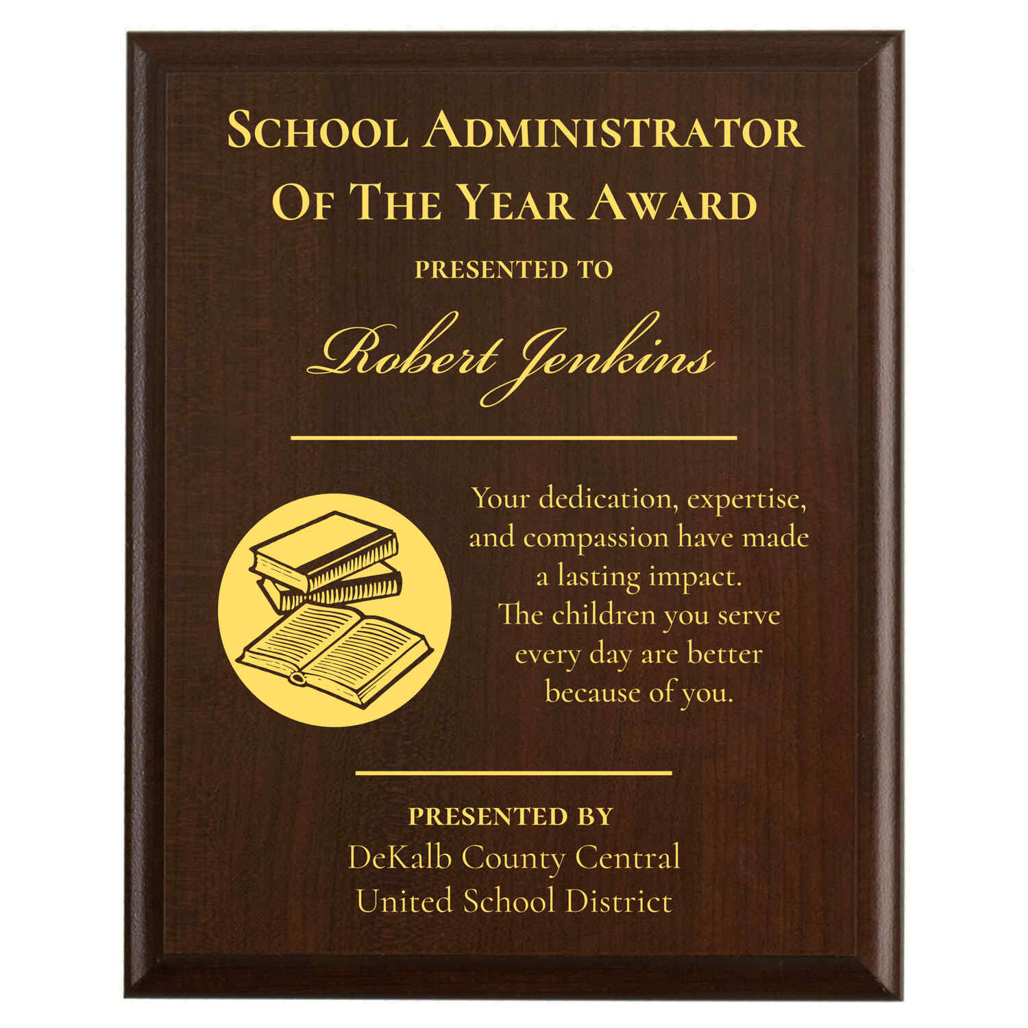 DeKalb County Central United School District award example 5