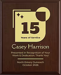 Avante - Years of Service Award