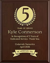 Phoenix - Years of Service Award